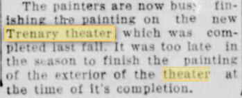 Forest Theater - 16 Apr 1941 Article (newer photo)
